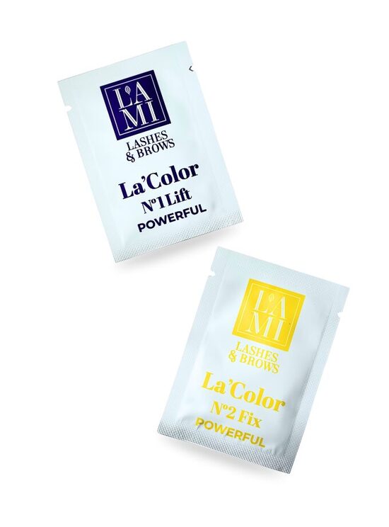 “Lami Lashes & Brows La’Color Lift & Fix Powerful” sachets 2ml